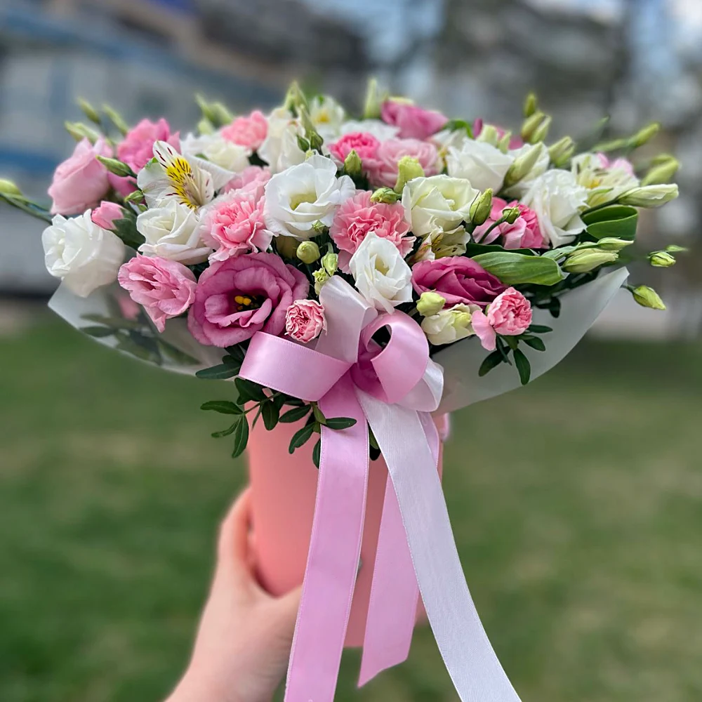 Цветы в коробке