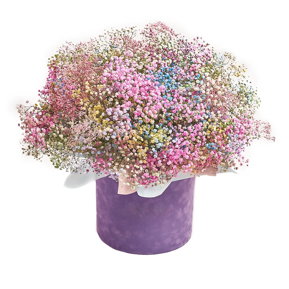 Цветы в коробке