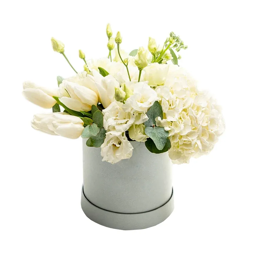 Цветы в коробке